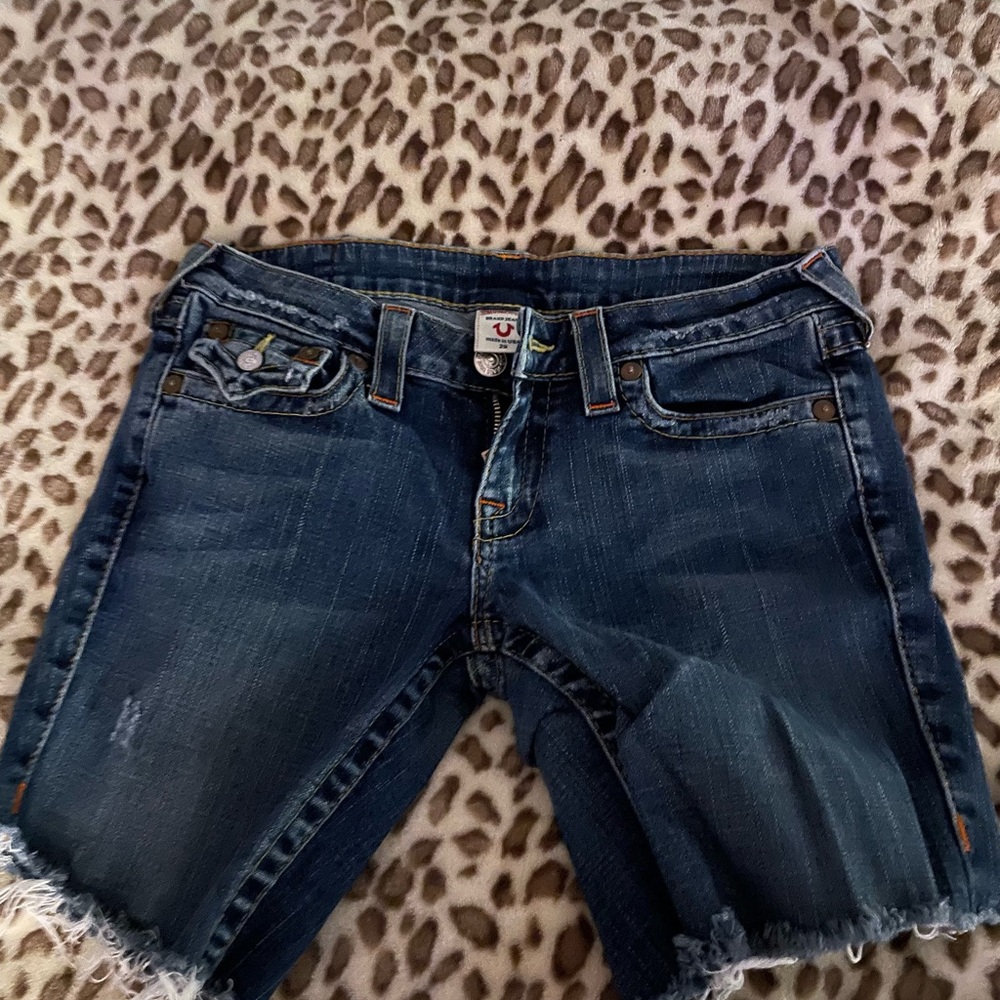 True Religion Jean Shorts - Picture 2 of 4
